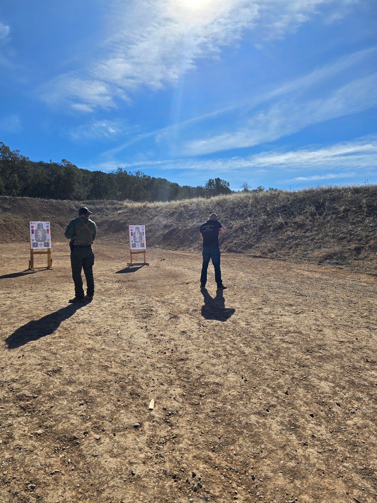 Students on the firing line